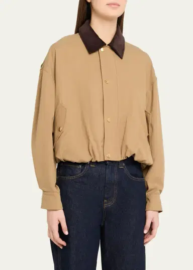 Frame The Cord Collar Jacket | Thumbnail 4 Frame The Cord Collar Jacket | Thumbnail 4