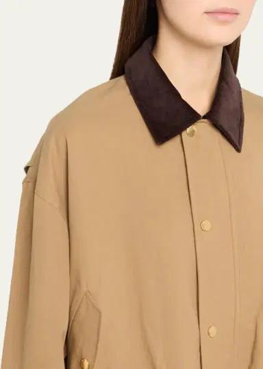 Frame The Cord Collar Jacket | Thumbnail 5 Frame The Cord Collar Jacket | Thumbnail 5