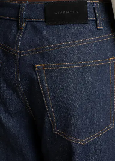Givenchy Turn-Up Wide-Leg Denim Trousers | Thumbnail 5 Givenchy Turn-Up Wide-Leg Denim Trousers | Thumbnail 5