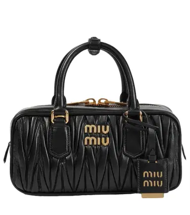 Miu Miu Arcadie matelassé leather tote bag | Thumbnail 1 Miu Miu Arcadie matelassé leather tote bag | Thumbnail 1