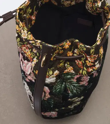 Dries Van Noten Medium floral bucket bag | Thumbnail 2 Dries Van Noten Medium floral bucket bag | Thumbnail 2