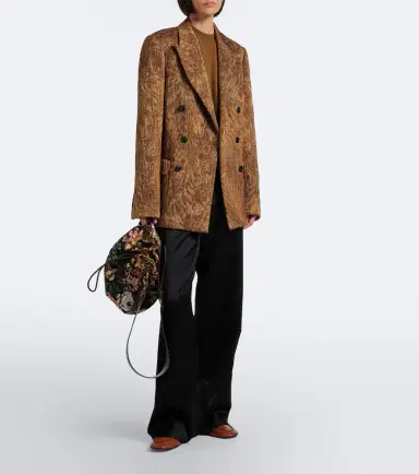 Dries Van Noten Medium floral bucket bag | Thumbnail 6 Dries Van Noten Medium floral bucket bag | Thumbnail 6