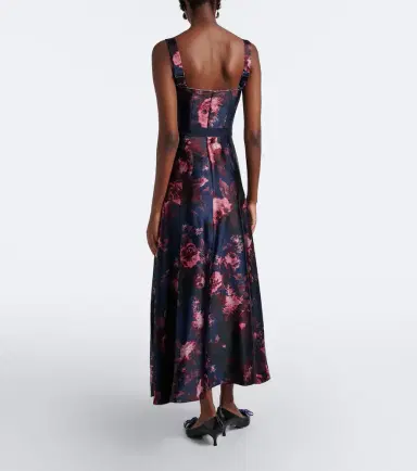 Erdem Belted floral bustier dress | Thumbnail 3 Erdem Belted floral bustier dress | Thumbnail 3