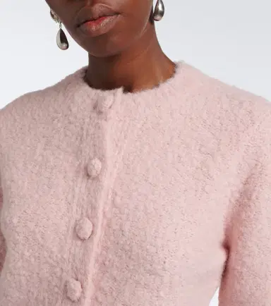 Erdem Floral wool and alpaca bouclé cardigan | Thumbnail 5 Erdem Floral wool and alpaca bouclé cardigan | Thumbnail 5