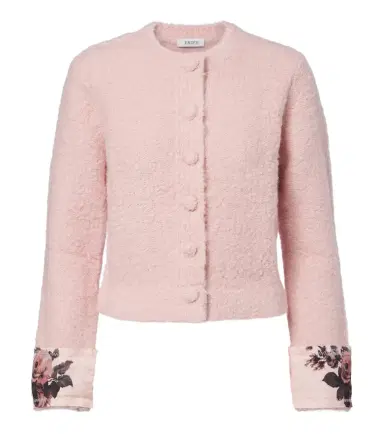 Erdem Floral wool and alpaca bouclé cardigan | Thumbnail 1 Erdem Floral wool and alpaca bouclé cardigan | Thumbnail 1