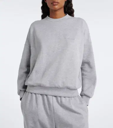 Magda Butrym Draped cotton-blend jersey sweatshirt | Thumbnail 5 Magda Butrym Draped cotton-blend jersey sweatshirt | Thumbnail 5