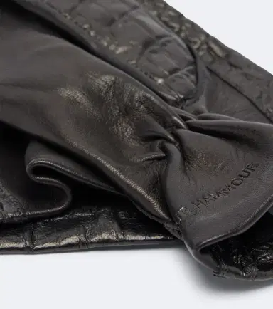 Nour Hammour Silk-lined leather gloves | Thumbnail 2 Nour Hammour Silk-lined leather gloves | Thumbnail 2