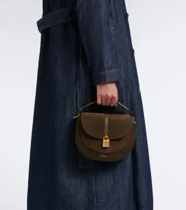 DeMellier Siena Saddle Small suede crossbody bag | Thumbnail 6 DeMellier Siena Saddle Small suede crossbody bag | Thumbnail 6