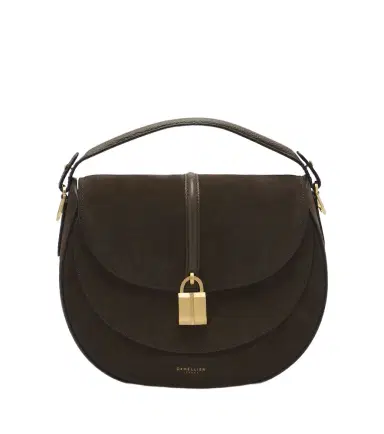 DeMellier Siena Saddle Small suede crossbody bag | Thumbnail 1 DeMellier Siena Saddle Small suede crossbody bag | Thumbnail 1