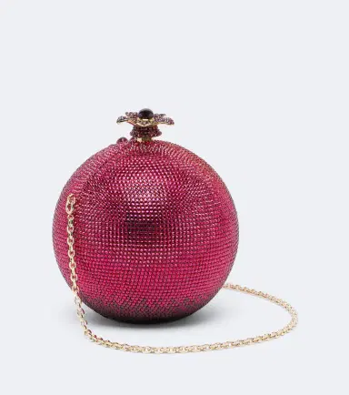 Judith Leiber Couture Pomegranate crystal-embellished clutch | Thumbnail 3 Judith Leiber Couture Pomegranate crystal-embellished clutch | Thumbnail 3