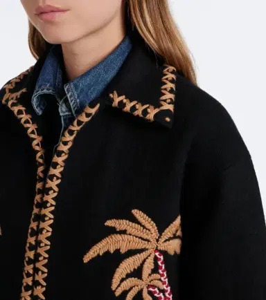 Alanui Remember Me embroidered virgin wool jacket | Thumbnail 2 Alanui Remember Me embroidered virgin wool jacket | Thumbnail 2