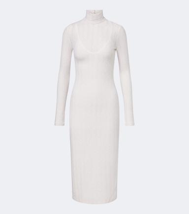 Missoni Zigzag knitted turtleneck midi dress | Thumbnail 1 Missoni Zigzag knitted turtleneck midi dress | Thumbnail 1