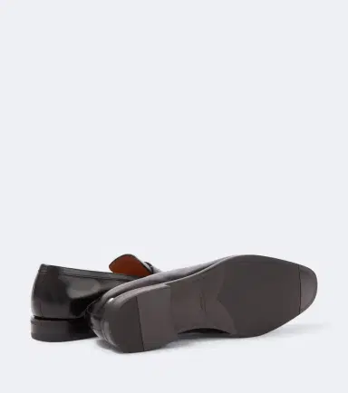 Santoni Leather penny loafers | Thumbnail 3 Santoni Leather penny loafers | Thumbnail 3