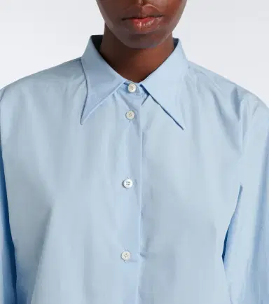 Prada Oversized cotton poplin shirt | Thumbnail 4 Prada Oversized cotton poplin shirt | Thumbnail 4