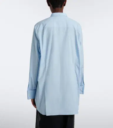 Prada Oversized cotton poplin shirt | Thumbnail 7 Prada Oversized cotton poplin shirt | Thumbnail 7