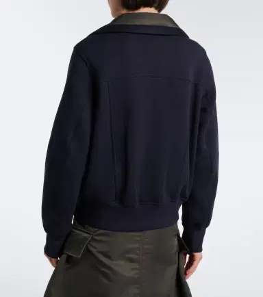 Sacai Cotton-blend blouson jacket | Thumbnail 3 Sacai Cotton-blend blouson jacket | Thumbnail 3