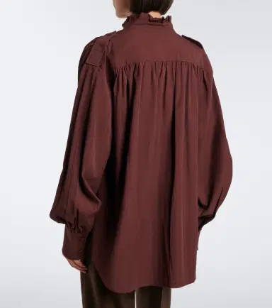 Xu Zhi Ruffled oversized blouse | Thumbnail 2 Xu Zhi Ruffled oversized blouse | Thumbnail 2