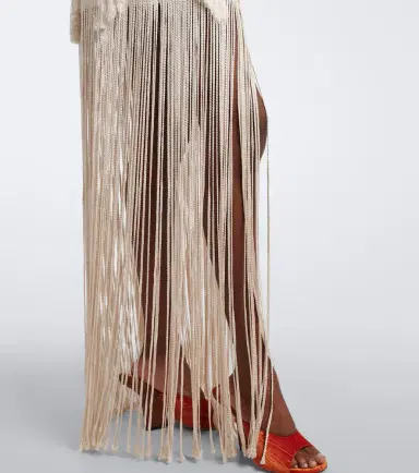 Xu Zhi Embellished fringed minidress | Thumbnail 5 Xu Zhi Embellished fringed minidress | Thumbnail 5