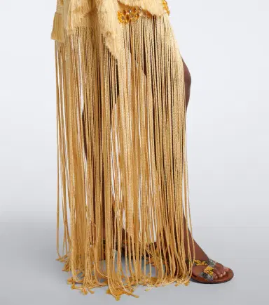 Xu Zhi Embellished fringed open-back minidress | Thumbnail 6 Xu Zhi Embellished fringed open-back minidress | Thumbnail 6