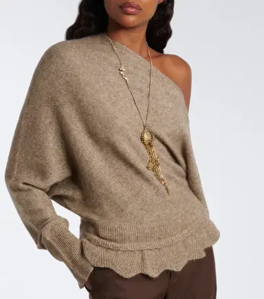 Xu Zhi Ruffled asymmetric sweater | Thumbnail 3 Xu Zhi Ruffled asymmetric sweater | Thumbnail 3