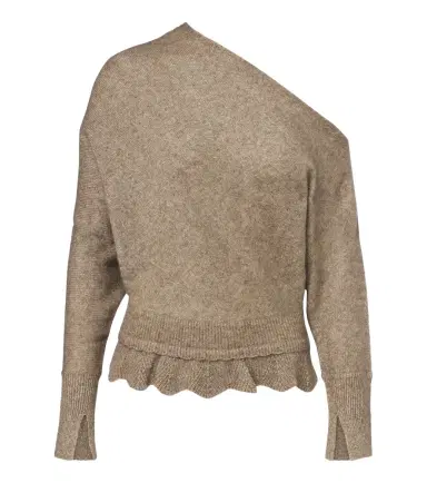 Xu Zhi Ruffled asymmetric sweater | Thumbnail 1 Xu Zhi Ruffled asymmetric sweater | Thumbnail 1