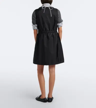 Prada Re-Nylon zip-up minidress | Thumbnail 2 Prada Re-Nylon zip-up minidress | Thumbnail 2