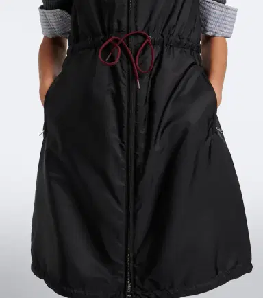 Prada Re-Nylon zip-up minidress | Thumbnail 5 Prada Re-Nylon zip-up minidress | Thumbnail 5