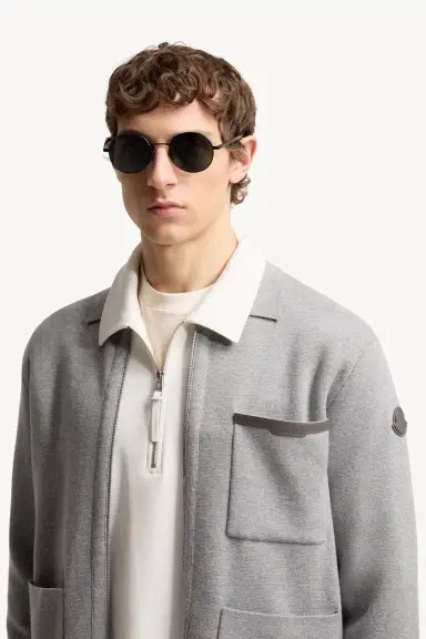 Moncler Lunettes Centro Oval Sunglasses | Thumbnail 3 Moncler Lunettes Centro Oval Sunglasses | Thumbnail 3