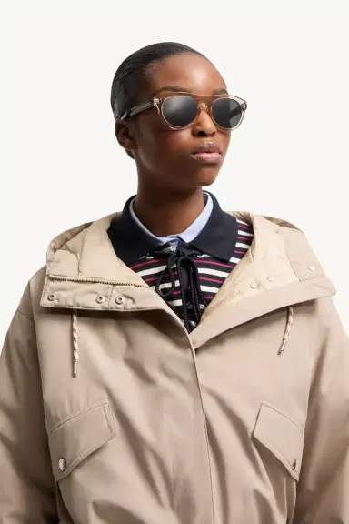Moncler Lunettes Splash Oval Sunglasses | Thumbnail 3 Moncler Lunettes Splash Oval Sunglasses | Thumbnail 3