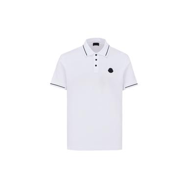 Moncler Logo Patch Polo Shirt | Thumbnail 1 Moncler Logo Patch Polo Shirt | Thumbnail 1