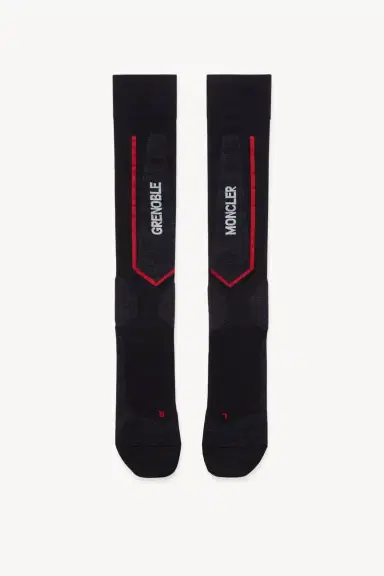 Moncler Grenoble Technical Wool Blend Socks | Thumbnail 2 Moncler Grenoble Technical Wool Blend Socks | Thumbnail 2