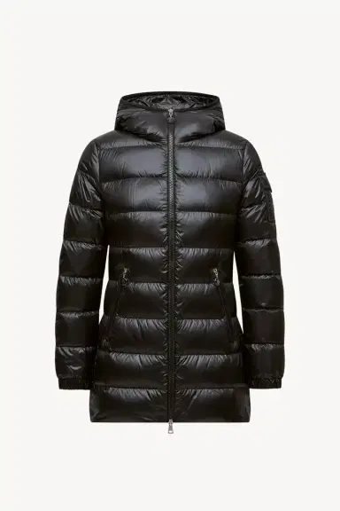 Moncler Glements Hooded Mid-length Down Jacket | Thumbnail 2 Moncler Glements Hooded Mid-length Down Jacket | Thumbnail 2