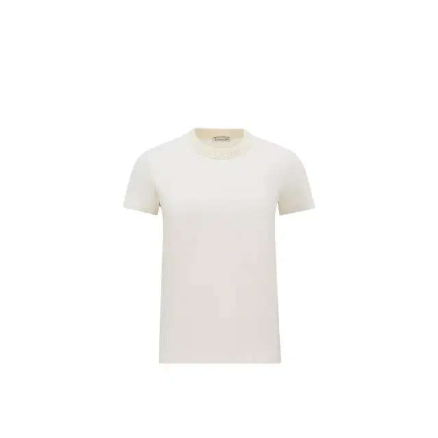 Crochet Accent Cotton T-shirt Crochet Accent Cotton T-shirt