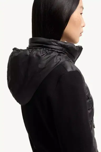 Moncler Padded Wool Zip-up Cardigan | Thumbnail 7 Moncler Padded Wool Zip-up Cardigan | Thumbnail 7