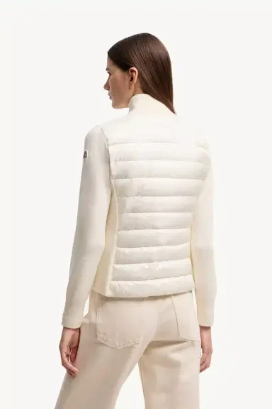 Moncler Padded Wool Zip-up Cardigan | Thumbnail 6 Moncler Padded Wool Zip-up Cardigan | Thumbnail 6