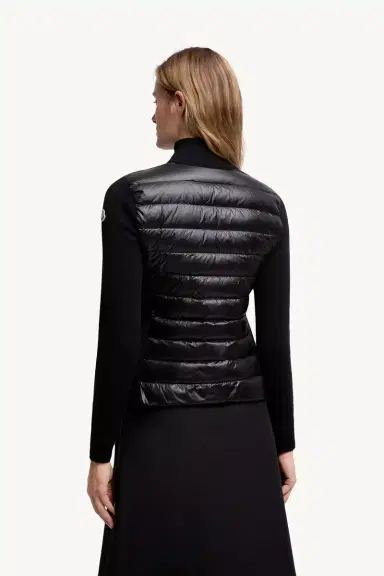 Moncler Padded Wool Zip-up Cardigan | Thumbnail 6 Moncler Padded Wool Zip-up Cardigan | Thumbnail 6