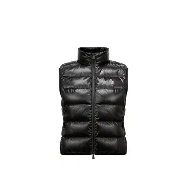 Moncler Grenoble Padded Zip-up Jersey Vest | Thumbnail 1 Moncler Grenoble Padded Zip-up Jersey Vest | Thumbnail 1
