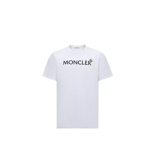 Flocked Logo Cotton T-shirt Flocked Logo Cotton T-shirt