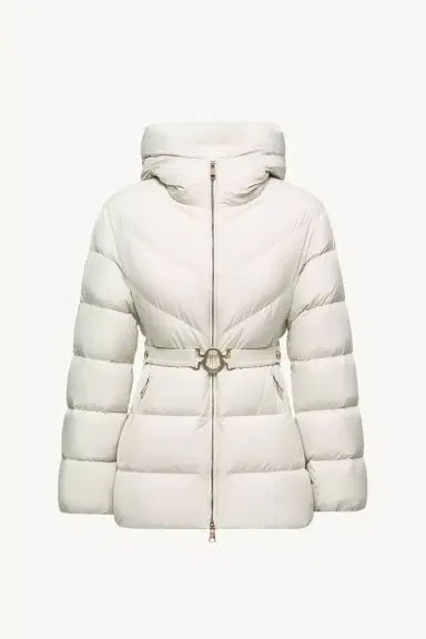 Moncler Brosse Diagonal-quilted Hooded Short Down Jacket | Thumbnail 2 Moncler Brosse Diagonal-quilted Hooded Short Down Jacket | Thumbnail 2