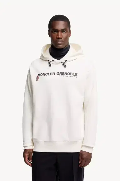 Moncler Grenoble Logo Cotton Hoodie | Thumbnail 5 Moncler Grenoble Logo Cotton Hoodie | Thumbnail 5