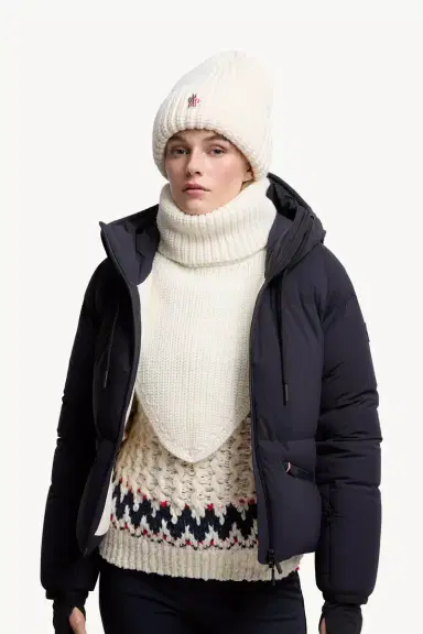 Moncler Grenoble Wool Neck Warmer | Thumbnail 3 Moncler Grenoble Wool Neck Warmer | Thumbnail 3