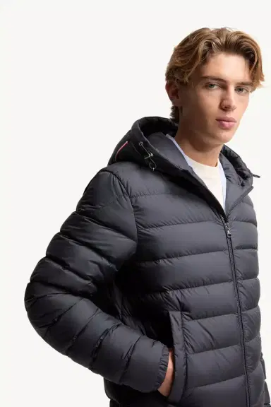 Moncler Vermeille Hooded Short Down Jacket | Thumbnail 7 Moncler Vermeille Hooded Short Down Jacket | Thumbnail 7
