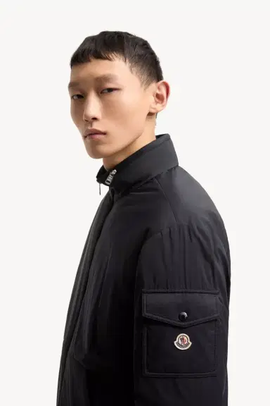 Moncler Breezes Short Padded Jacket | Thumbnail 4 Moncler Breezes Short Padded Jacket | Thumbnail 4