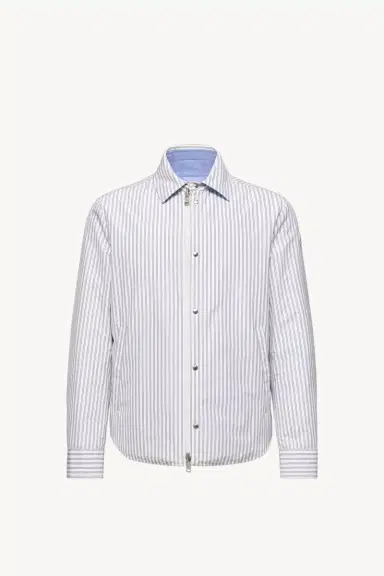Moncler Crescent Reversible Down Shirt Jacket | Thumbnail 2 Moncler Crescent Reversible Down Shirt Jacket | Thumbnail 2