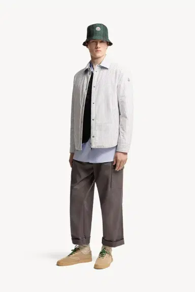 Moncler Crescent Reversible Down Shirt Jacket | Thumbnail 3 Moncler Crescent Reversible Down Shirt Jacket | Thumbnail 3