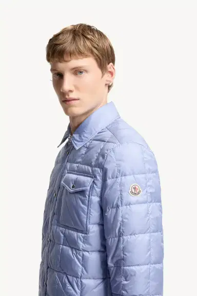 Moncler Crescent Reversible Down Shirt Jacket | Thumbnail 4 Moncler Crescent Reversible Down Shirt Jacket | Thumbnail 4