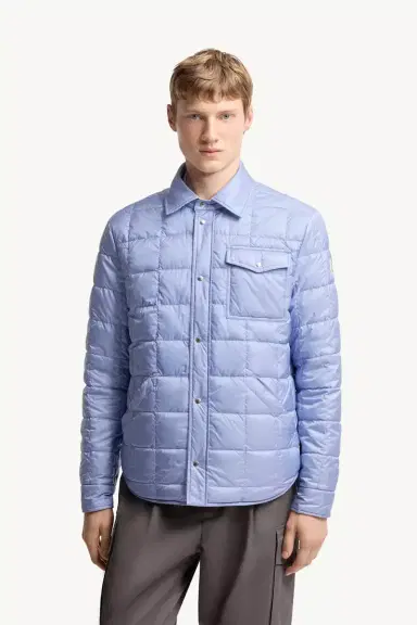 Moncler Crescent Reversible Down Shirt Jacket | Thumbnail 7 Moncler Crescent Reversible Down Shirt Jacket | Thumbnail 7