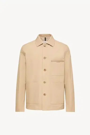 Moncler Nanav Seersucker Shirt Jacket | Thumbnail 2 Moncler Nanav Seersucker Shirt Jacket | Thumbnail 2
