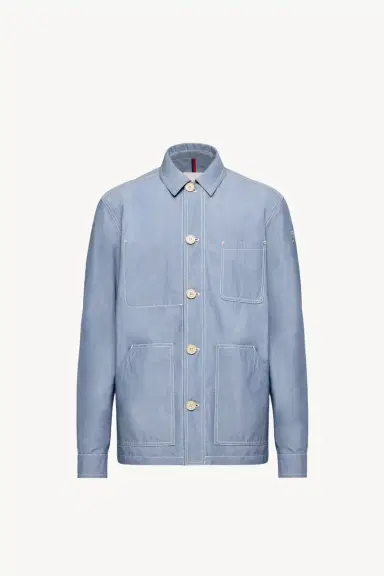 Moncler Elorn Chambray Shirt Jacket | Thumbnail 2 Moncler Elorn Chambray Shirt Jacket | Thumbnail 2