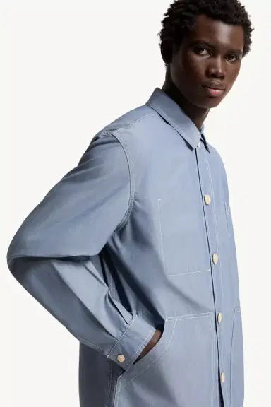 Moncler Elorn Chambray Shirt Jacket | Thumbnail 7 Moncler Elorn Chambray Shirt Jacket | Thumbnail 7